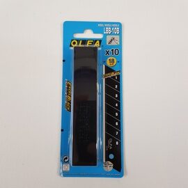 Лезвие OLFA BLACK MAX сегментированное, 18х100х0,5мм, 10шт